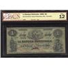 Image 1 : La Banque national, 1860 $1