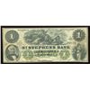 Image 1 : St. Stephens Bank $1, 1873