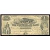 Image 1 : Westmorland Bank of New Brunswick $1, 1859