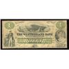 Image 1 : Westmorland Bank of New Brunswick $1, 1861 Solid Serial Number