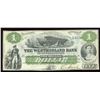 Image 1 : Westmorland Bank of New Brunswick $1, 1861 Remainder