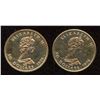 Image 2 : Miniature Gold Maple Leaf - Lot of 2
