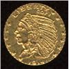 Image 1 : 1914 USA $5 Indian Head Gold Mini Coin