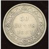 Image 1 : 1881 Newfoundland Fifty Cents