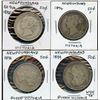Image 1 : Newfoundland Fifty Cents - Lot of 4
