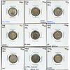 Image 1 : Canada Ten Cents Variety - Lot of 9