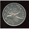 Image 1 : 1953 Twenty-Five Cents