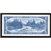 Image 2 : Bank of Canada $5 1954 Devil's Face