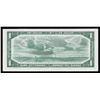 Image 2 : Bank of Canada $1, 1954 - Two Digit Radar