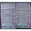Image 1 : Bank of Canada $1, 1954 - Lot of 60 Replacement Notes