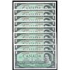 Image 1 : Bank of Canada $1, 1967 - Lot of 9