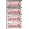 Image 2 : Bank of Canada $2, 1954 - 5 Consecutive