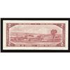 Image 2 : Bank of Canada $2, 1954 - Low Serial Number
