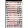 Image 1 : Bank of Canada $2, 1954 Birth Year Serial Numbered Notes