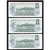 Image 2 : Bank of Canada $1, 1973 Replacement Lot of 3