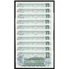 Image 2 : Bank of Canada $1, 1973 - Lot of 10 Consecutive Replacement Notes