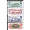 Image 2 : Bank of Canada $1, $2, $10 & $50 Low Serial Numbered Matching Set