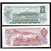 Image 2 : Bank of Canada $1, $2 Low Serial Numbered Matching Set