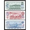 Image 2 : Bank of Canada $1, $2, $5 Low Serial Numbered Matching Set