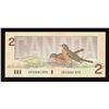 Image 2 : Bank of Canada $2, 1986 - Low Serial Number Replacement