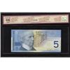 Image 2 : Bank of Canada $5, 2005 Low Serial Number
