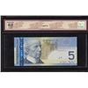 Image 2 : Bank of Canada $5, 2006 Low Serial Number