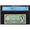 Image 1 : Bank of Canada $1, 1954 - Two Digit Radar