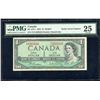 Image 1 : Bank of Canada $1, 1954 - Radar