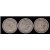 Image 2 : Newfoundland Fifty Cents Lot of 3