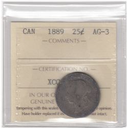 Canada 1889 Twenty-Five Cents