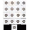 Image 2 : Canada Twenty-Five Cent Lot of 17 Coins