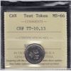 Image 1 : Canada Test Token - CH# TT-10.13