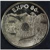 Image 2 : Canadian Vancouver Expo 10k Medallion, 1986