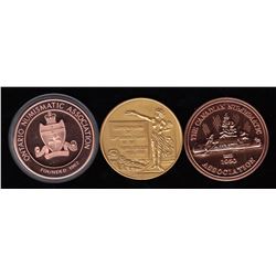 Canadian Coin Club Medals