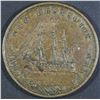 Image 1 : Province of New Brunswick Halfpenny, 1843