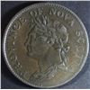 Image 2 : Province of Nova Scotia Halfpenny, 1824