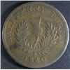 Image 1 : Province of Nova Scotia Halfpenny, 1840