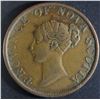 Image 2 : Province of Nova Scotia Halfpenny, 1843