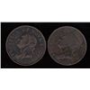 Image 2 : Province of Nova Scotia Halfpenny Tokens, 1832 - Lot of 2