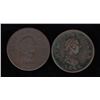 Image 2 : Province of Nova Scotia Halfpenny Tokens - Lot of 2