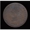 Image 1 : New Brunswick Halfpenny Token, 1843