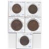 Image 1 : Lower Canada Tokens - Lot of 5