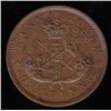 Image 2 : Bank of Upper Canada, 1852 - with small 2, One Penny.