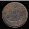 Image 2 : Bank of Upper Canada, 1857 - One Penny.