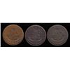 Image 2 : Lot of Three Bank of Upper Canada One Penny Tokens.