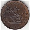 Image 1 : Bank of Upper Canada, 1854 - One Half-Penny.