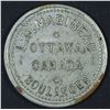 Image 1 : Canada - Ontario Merchant Token, L.G. Marineau 1/2 Pain, BR 742