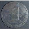 Image 2 : Canada - Ontario Merchant Token, W. Barrett 1 Loaf, BR 747