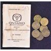 Image 1 : Canada - Ontario Lot of Tokens