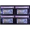 Image 2 : Bank of Canada $1, 1973 - *AL Replacements - Lot of 11
